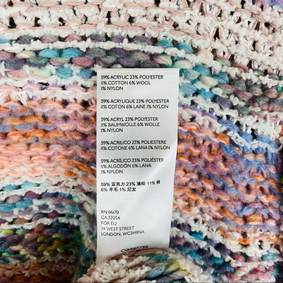 Urban Outfitters Wool Blend Rainbow Sweater - Picture 7 of 7